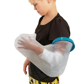 100% Waterproof Cast Cover for Kids - Available in 6 Sizes, Fits School-Age Children Reusable Long Arm Cast Protector - Watertight Protection for Hands, Wrists, Arms (14.2”-17.7” / 36-45cm)