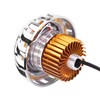 Motorcycle LED Headlight Projector Lens Dual Angel Devil Eye Head