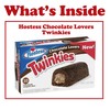 Hostess Chocolate Cake Twinkies, 10-Count Individually Wrapped Chocolate Sponge Cake