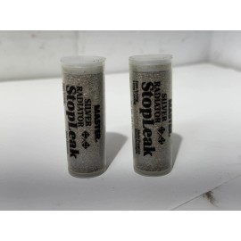 Stop Master Cooling system Radiator Permanent Stop Leak Sealer TWO 20 GRAM TUBES