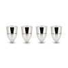 Dynavox Set of 4 Sub Watt Absorbers, Height Adjustable Decoupler