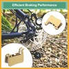 Partuto 4 Pair Sintered Metal Disc Bike Brake Pads W/Split