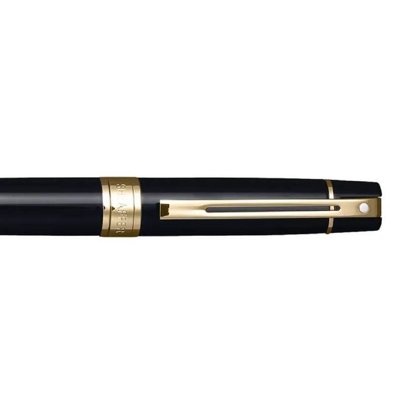 Sheaffer 300 Black with Gold Trim Ballpoint (9325-2)