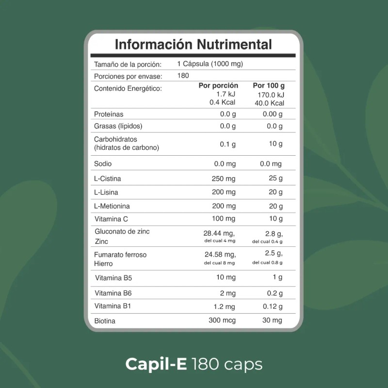 Biobo Labs ProMen Capil-E 180 cpsulas