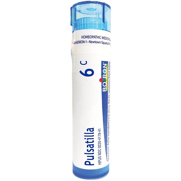Boiron Pulsatilla 6C 80 Pellets Homeopathic Medicine for Colds