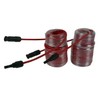 TEMCo 50ft 10 AWG Red Solar Panel Extension Cable with