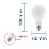Velamp Opal LED Bulb Standard A60 7W 806lm E27 Base