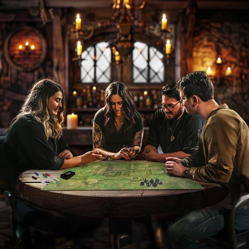 Melee Mats DND Map Starter Kit - 22” x 26"