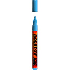 MOLOTOW ONE4ALL Acrylic Paint Marker, 2mm, Shock Blue, 1 Each (127.236)