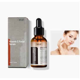VGO Retinol Facial Serum - 30g Daily Cleanser for Acne-Prone Skin, Pore Problems & Enhanced Skin Texture - Alcohol-Free, All Skin Types - Lightweight - Specification: VC Facial Serum 30ml*1