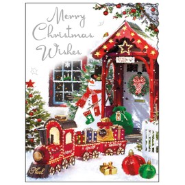 Jonny Javelin Merry Christmas Wishes Card