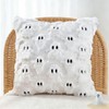 GDEMXOAN White Ghost Pillow Covers Set of 2 – Spooky