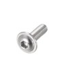 sourcing map Flanged Button Head Socket Cap Screws, M6*18mm Hex