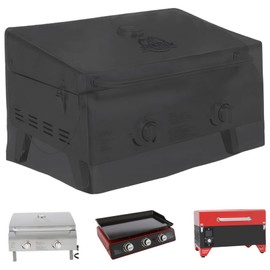 Griddle Cover 24x17x14 Inch Small Grill Cover for Outdoor Grill Portable Waterproof & Dustproof Outdoor Griddle for Garden Courtyard BBQ Picnic Supplies