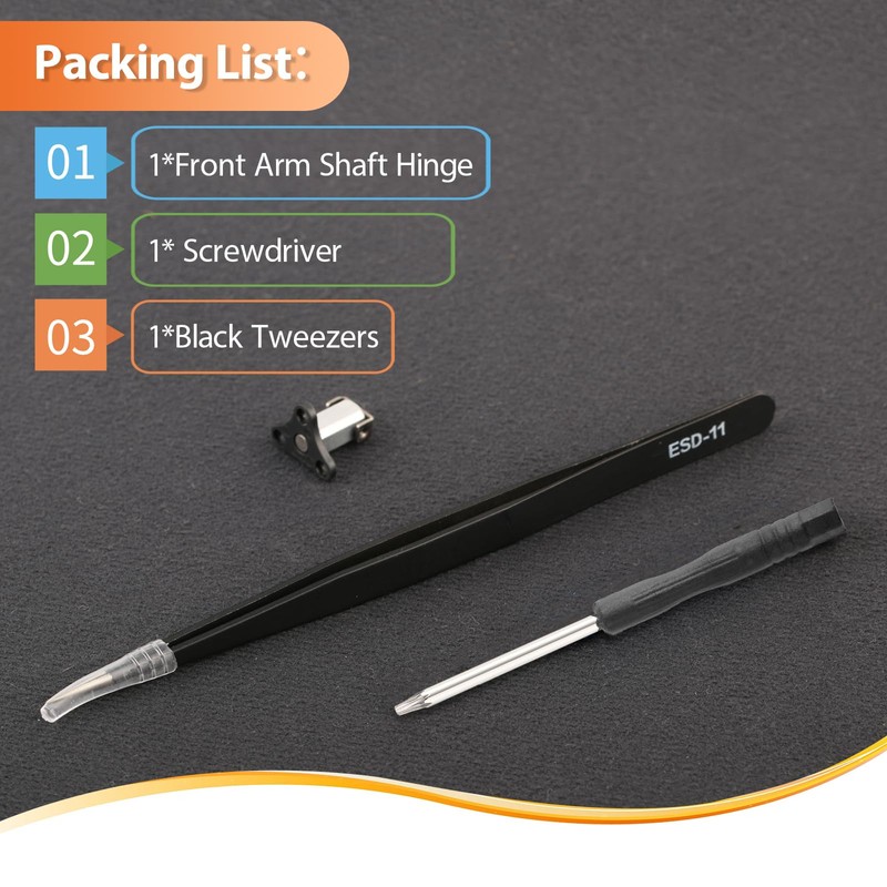 Front Arm Axis Replacement for DJI Mini 3 Pro/Mini 3