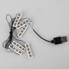 GOMETY 6 White 1 x 4 Stones / Warm White