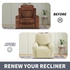 JIVINER Oversized Recliner Chair Covers, 3 Piece Slipcovers for Large