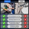 Cordless Car Buffer Polisher,Portable Wireless Buffer Polisher Kit with 2PCS