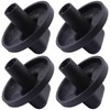 4 Pack Range Burner Control Knobs Compatible with Jenn Air
