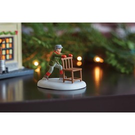 Department 56 Christmas in The City Old School Skating Hack Figurine, 2.09 Pulgadas, Multicolor