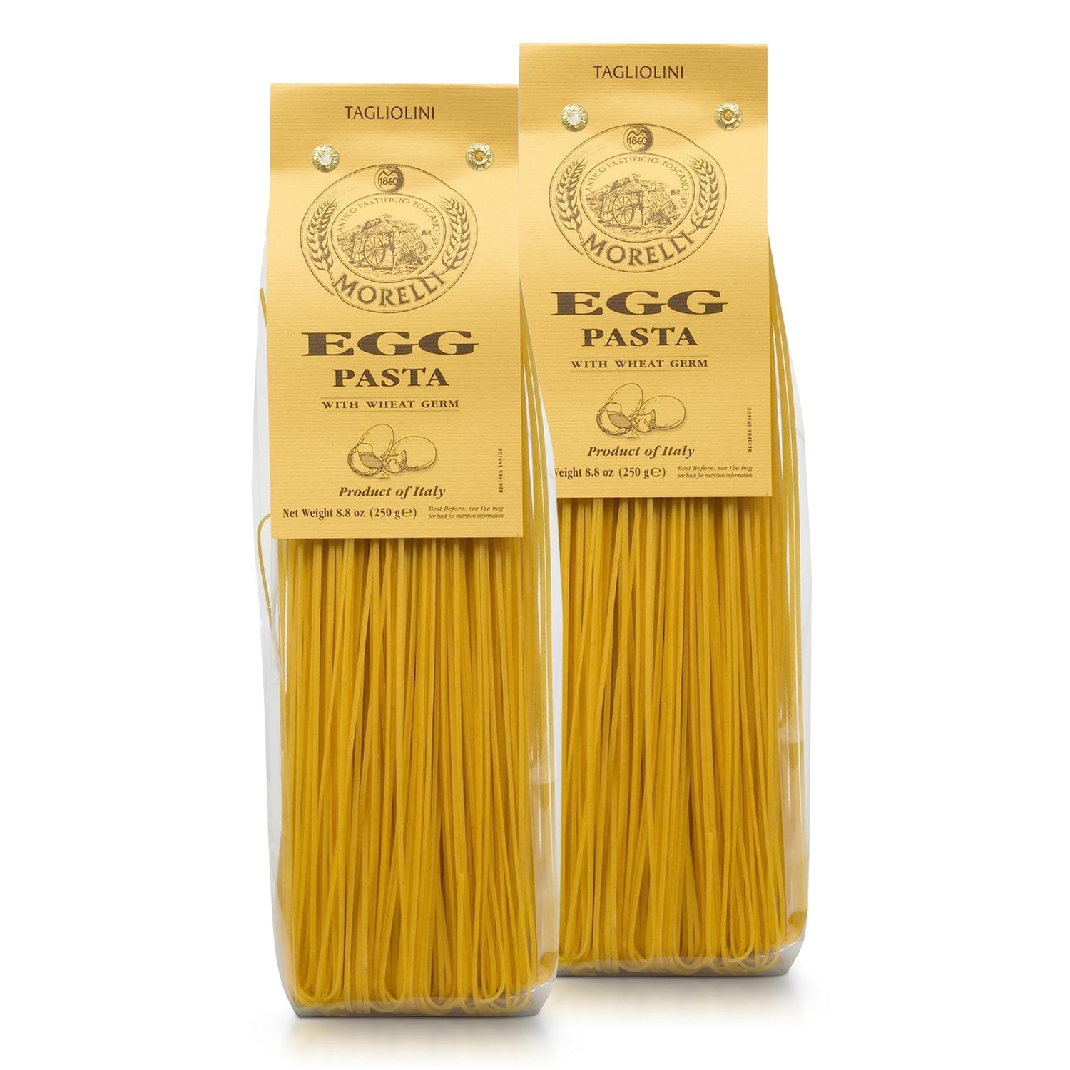 Morelli Egg Tagliolini Italian Pasta Noodles - Gourmet Pasta Handmade ...