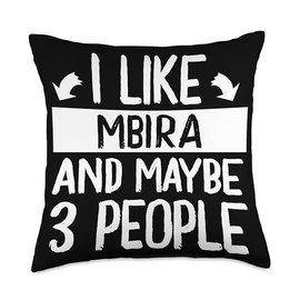 Check out my Mbira Shirts I Like Mbira and Maybe 3 People Music Musician Throw Pillow, 18x18, Multicolor