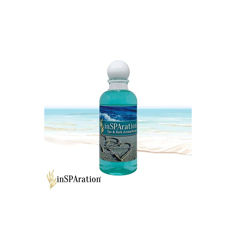 inSPAration Spa and Bath Aromatherapy 106X Spa Liquid, 9-Ounce, Romance