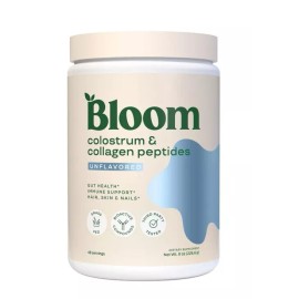 Bloom Nutrition Colostrum & Collagen Peptides, 8 oz (226.6g)