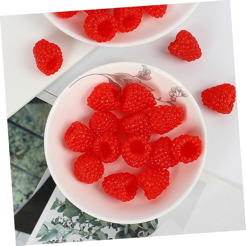 Vaguelly 16pcs Simulation Fruit Model Decorations Fruits Decorate Fruitful Plastic
