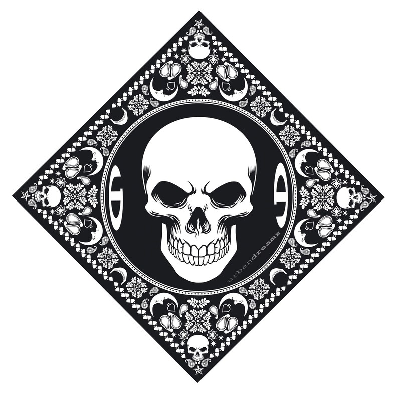 Flexfit Baseball Cap in a Bundle with UD Skull Bandana,