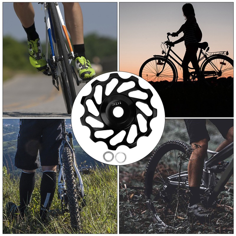 11 Teeth Mountain Bike Ceramics Wheel Rear Derailleur Guide Pulley
