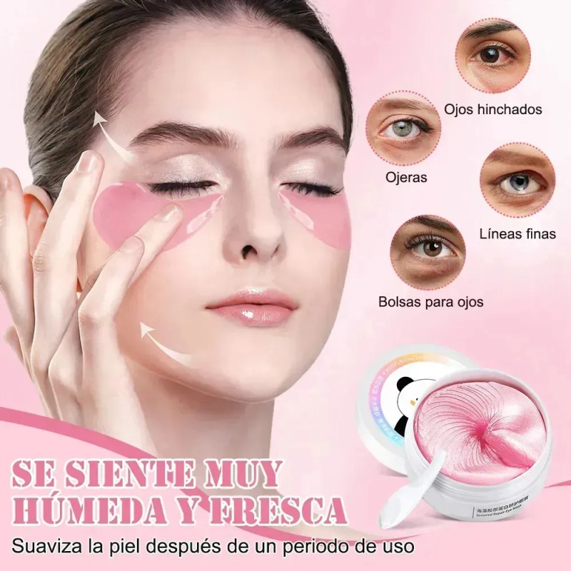 🔥 60 pares parches para ojos máscaras de colágeno de