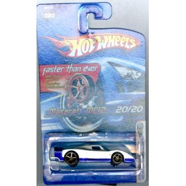 Hot Wheels 2005 First Editions Realistix Maserati MC12 White with FTE Wheels #020