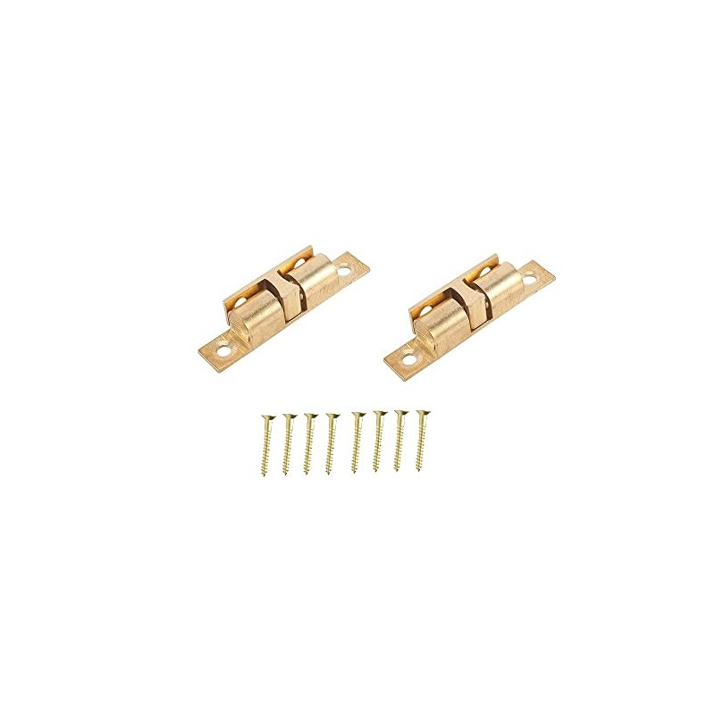 Merriway BH01249 (2 Pcs) Adjustable Double Ball Roller Cupboard Cabinet