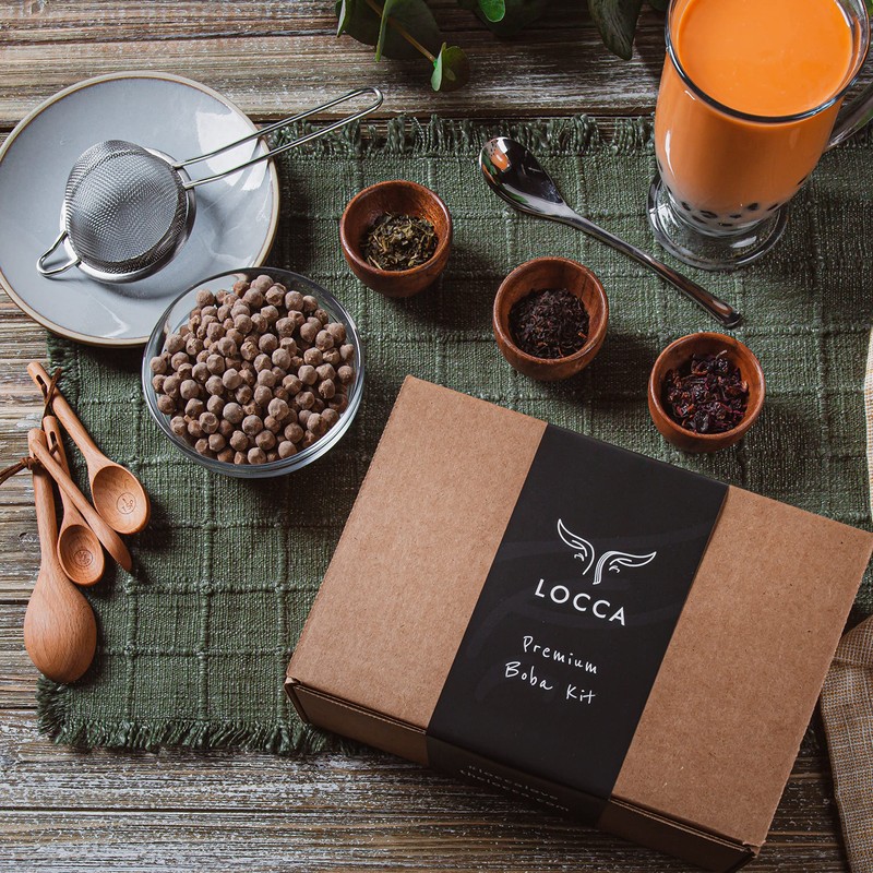 Premium Boba Tea Kit by Locca | Makes up to
