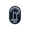 LEMILLE Lobotomize Me Patch, Size 3" Sew On Patches, Humor