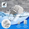 MaxEarn Outdoor Socket with Switch, IP66 Waterproof Outdoor Socket Surface-Mounted