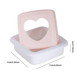 Sandwich Cutters for Children, Sandwich Cutter and Sealer, Bread Sandwich Maker for Boys Girls Lunchbox and Bento Box