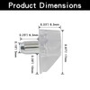 20pcs 5mm Clear Shelf Support Pegs with Box