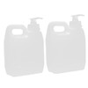Ipetboom 1l Large Capacity Foaming Pump Bottle Reusable Pump Jars