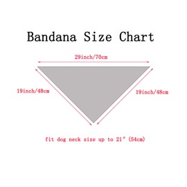 Ling & Bai Baby Announcement Dog Bandana Bibs With Heart Paw Gender Reveal Triangle Printed Pregnancy Gift Pet Scarf Accessories for Puppy (Big Sister)