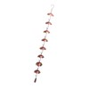 Umbrella Rain Chain Set, 3.28ft Copper Plated Rain Chain for
