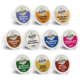Bradford Flavored Coffee K cups 100 KCups VARIETY PACK Medium Roast KEURIG Assorted Mix
