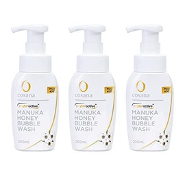 Cosana Manuka and Oligo Foam Face Cleanser, 6.8 fl oz (200 ml) x 3 Bottles Set