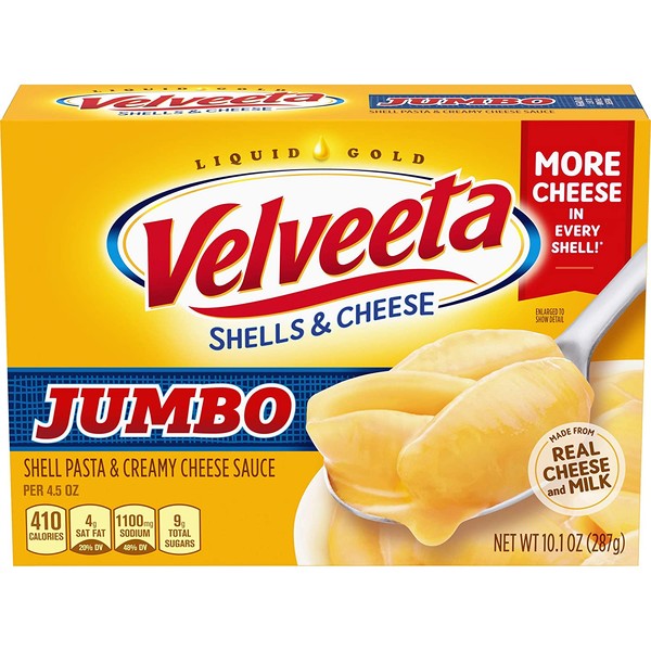 Velveeta Original Jumbo Shells and Cheese Meal (10.1 oz Box)