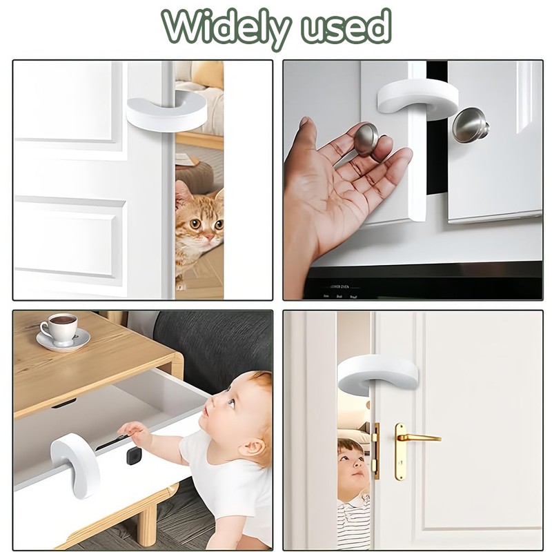 Pack of 6 Child Safety Door, Clamp Protection Baby Foam