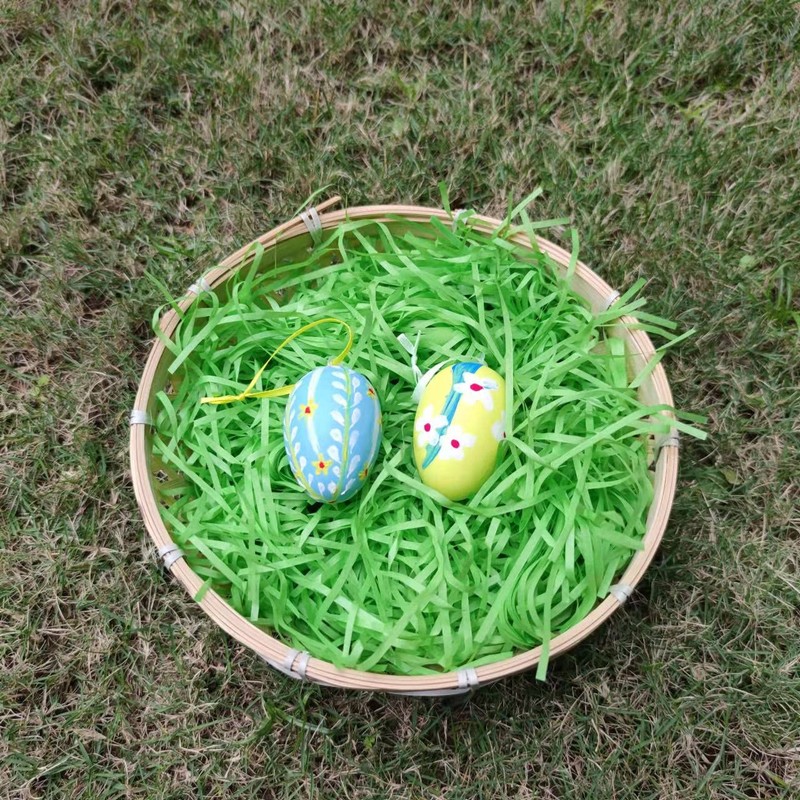 TASHELLS Pack of 4 Easter Baskets, Easter Basket for Filling,