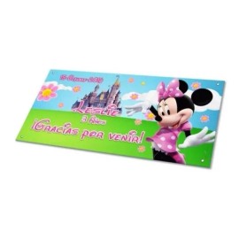 Lona 1.5  X 1.5 Mts Personalizada Fiesta Cualquier Personaje