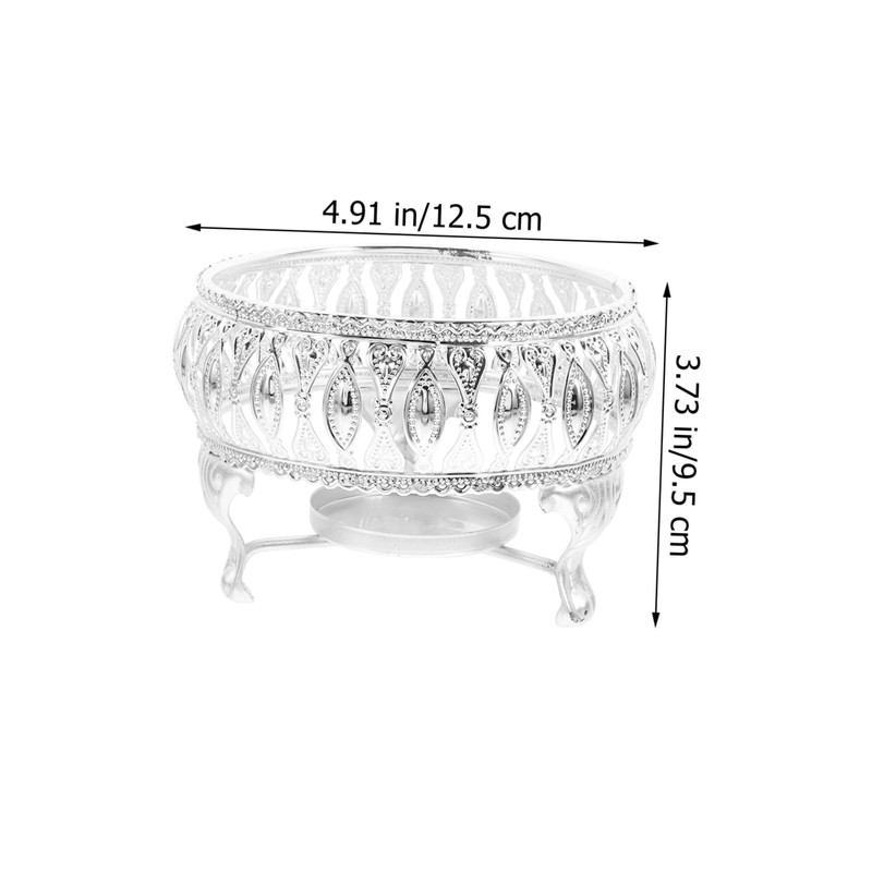 LABRIMP Stylish Tea Warmer Zinc Alloy Base Tea Heater for
