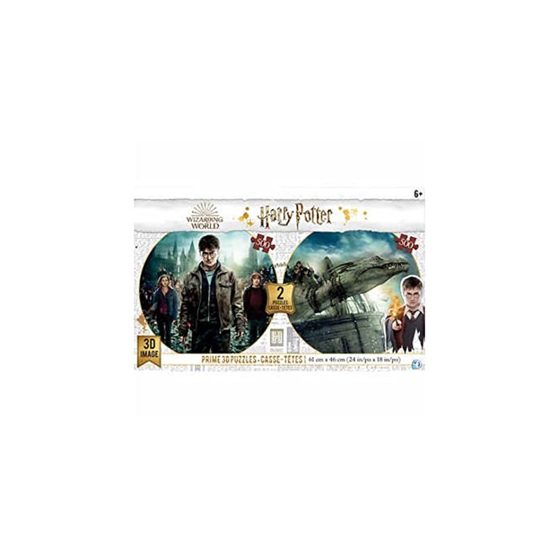 Harry P 3D Lenticular Puzzles – 500 Pcs Twin Pack|Novelty|Gift|Collectible